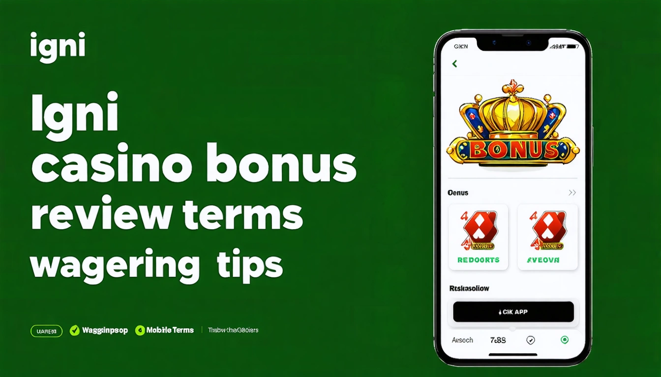 Igni casino bonus review terms wagering and tips